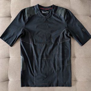 Under Armour medium Perpetual Superbase powerprint 1/2 sleeve compression top